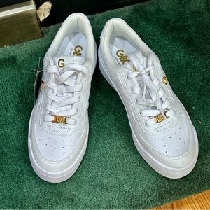 White Women's Sneakers GBG Los Angeles By Guess Sz 9 NWT